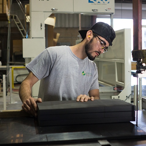 Larson Packaging Company offers comprehensive inhouse foam manufacturing capabilities