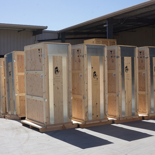 LPC manufactures rack crates to tight tolerances which leads to superior performance of the crate