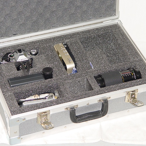 A custom made foam insert is a great way to keep sensitive componentry safe in your ATA case