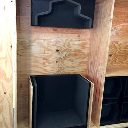 No matter the shape or size, LPC can design and manufacture a crate and foam solution
