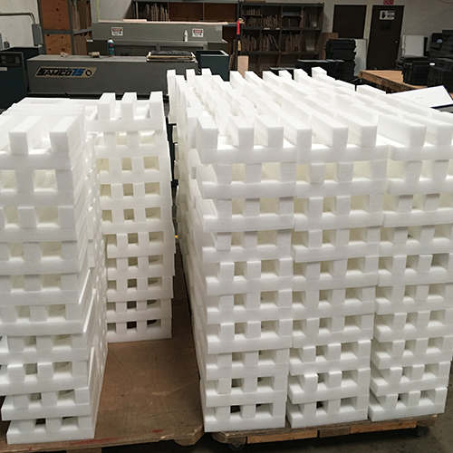 Foam floater base/ shock pallet cushioning systems are a simple and cost effective way to add extra protection