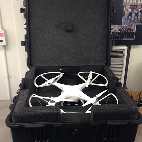 Keep your drone safe with a hard case and foam insert solution by Larson Packaging Company