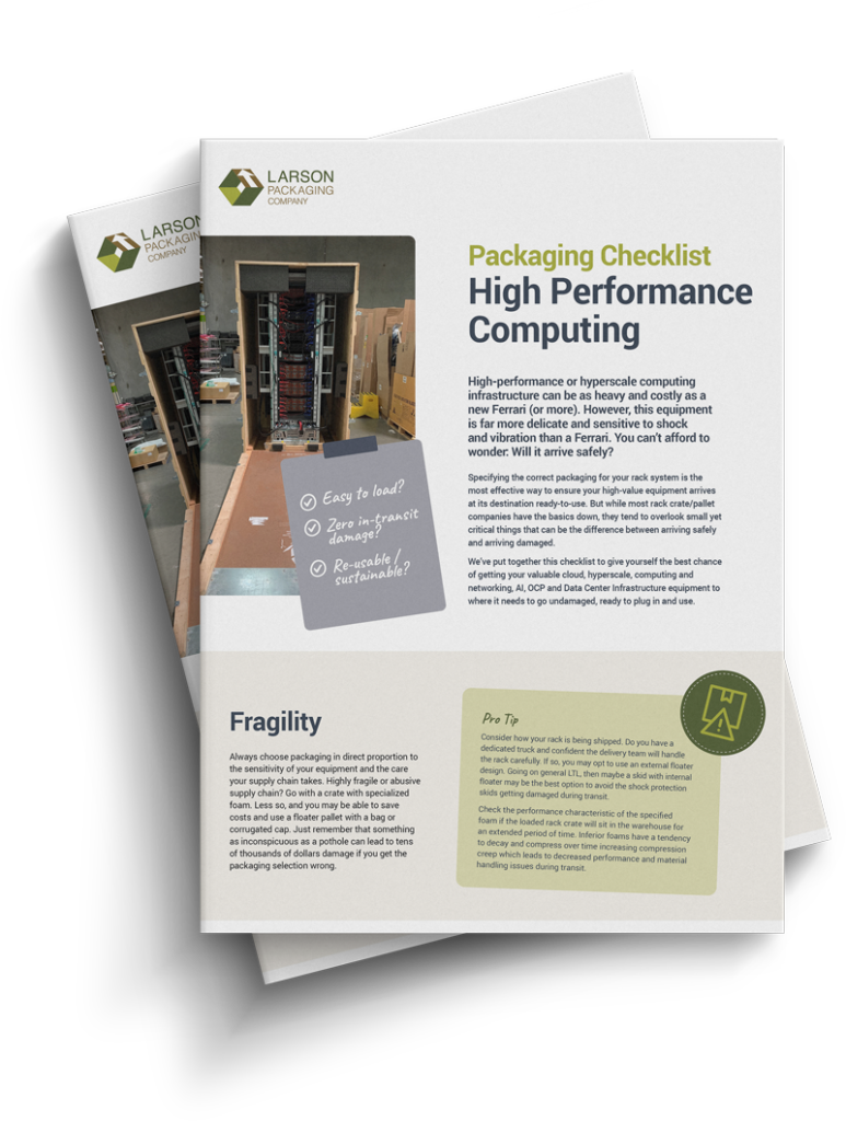 High Performance Computing Packaging Checklist - Larson Packaging Company